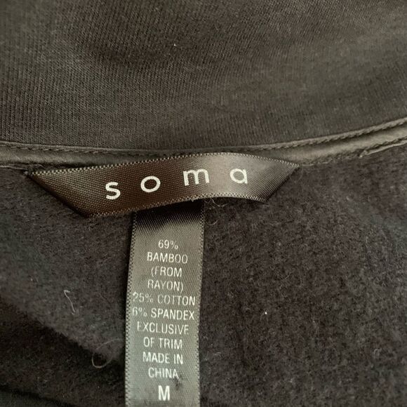 Soma black pullover size M - Picture 4 of 5